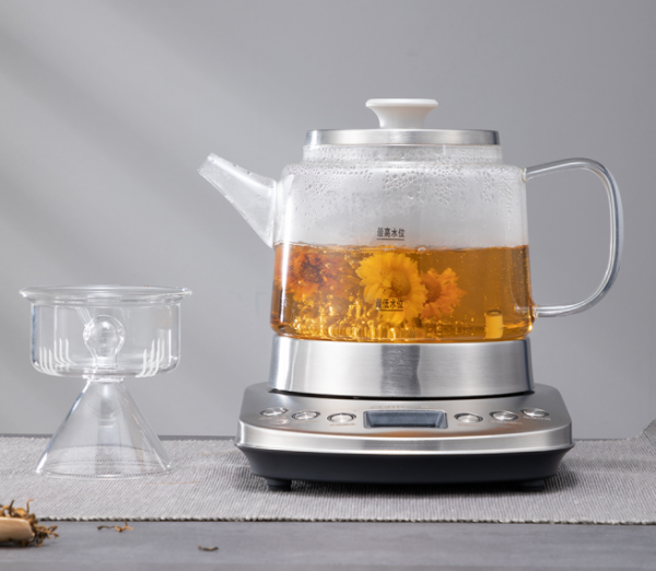 ELECTRIC GLASS TEAPOT KETTLE WATER TEA BOILER