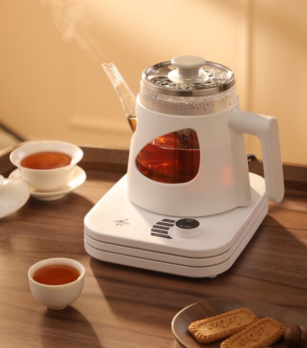 ELECTRIC KETTLE QUICK HEATING GLASS TEAPOT TEA KETTLE HOME APPLIANCE GIFT AUTOMATIC WATER BOTTLE