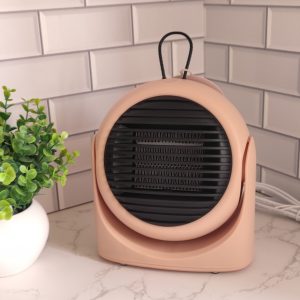 MINI PTC PORTABLE FAN HEATER 400-500W HAND FOOT WARMER WITH TIP OVER SWITCH HANGER